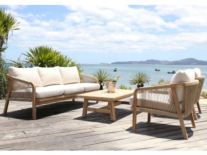 drevený záhradný vypletaný nábytok ravona 3 prírodný ratanea.sk